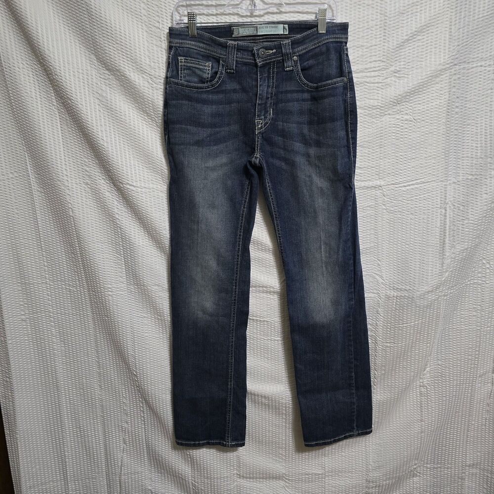 Rock & Roll Cowboy Men's 31x32 Jeans Dark Denim Western Straight Leg Stretch